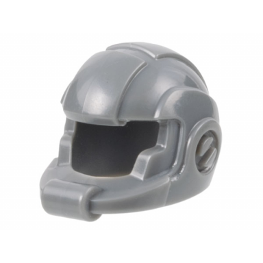 minifigure headgear helmet space with open visor large