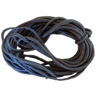 dark bluish gray string cord medium thickness 200cm