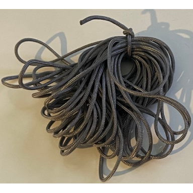 dark bluish gray string cord medium thickness 350cm