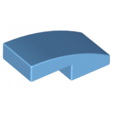 medium blue slope curved 2 x 1 x 2 3