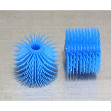 medium blue vehicle brush