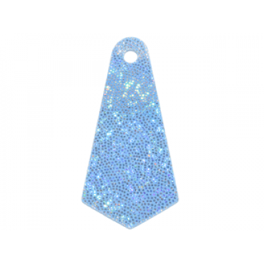 mini doll cape cloth friends long narrow with small top hole and silver dots pattern