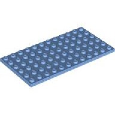 medium blue plate 6 x 12