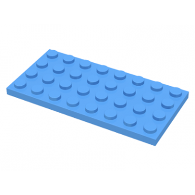 medium blue plate 4 x 8