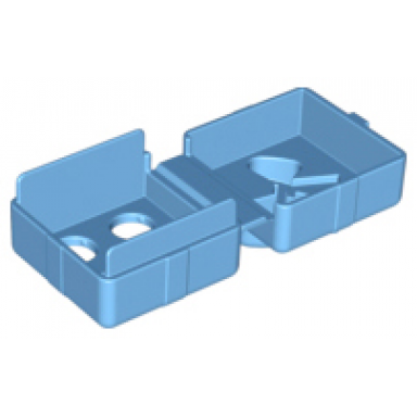 medium blue duplo present gift box
