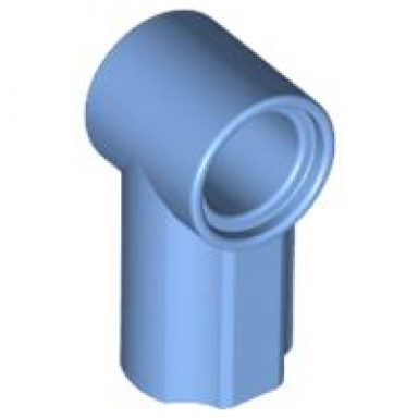 medium blue technic axle and pin connector angled 1