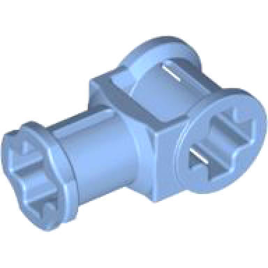 medium blue technic axle connector with axle hole