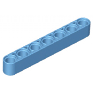 medium blue technic liftarm thick 1 x 7