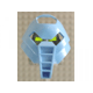 medium blue bionicle mask huna