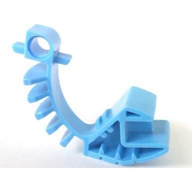medium blue bionicle tohunga claw arm 5 spines on curve