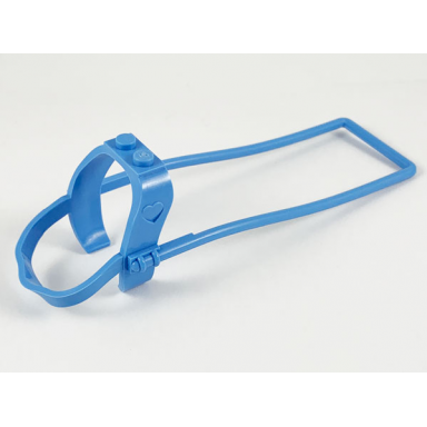 medium blue belville horse harness with shafts