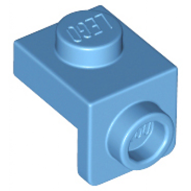 medium blue bracket 1 x 1 - 1 x 1