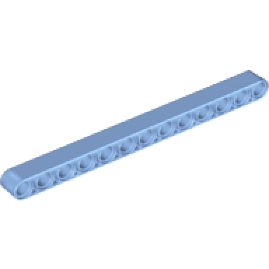 medium blue technic liftarm thick 1 x 13