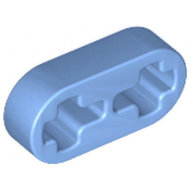 medium blue technic liftarm thin 1 x 2 - axle holes
