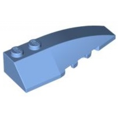 medium blue wedge 6 x 2 right