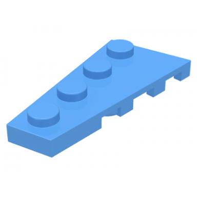 medium blue wedge plate 4 x 2 left