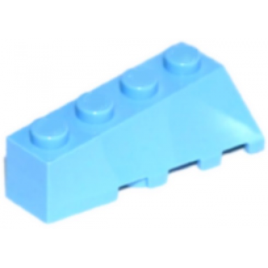medium blue wedge 4 x 2 sloped left