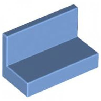 medium blue panel 1 x 2 x 1