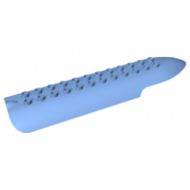 medium blue duplo airplane large cabin roof 5 x 16