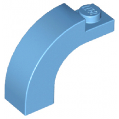 medium blue arch 1 x 3 x 2 curved top