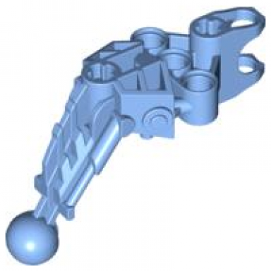 medium blue bionicle arm leg upper section solek