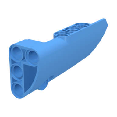 medium blue technic panel fairing 4 small smooth long side b