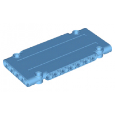 medium blue technic panel plate 5 x 11 x 1