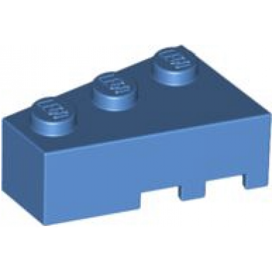 medium blue wedge 3 x 2 left