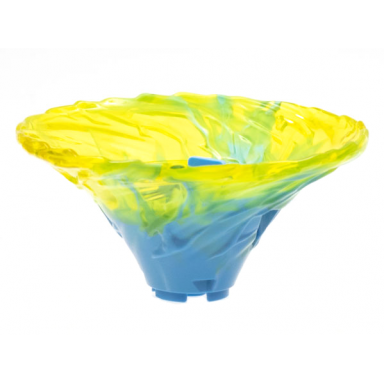 tornado of spinjitzu wide with marbled trans-yellow top pattern