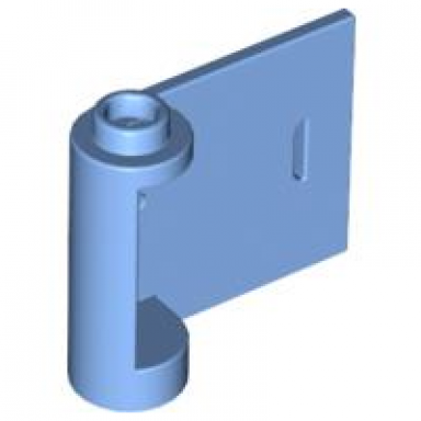 medium blue door 1 x 3 x 2 right - open between top and bottom hinge