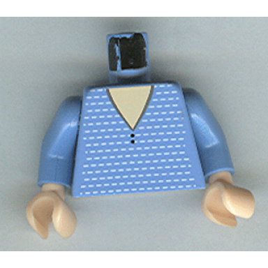 medium blue torso spider-man v-neck sweater pattern mary jane 4 medium blue arms light nougat hands