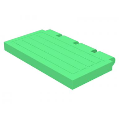 medium green hinge train gate 2 x 4