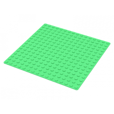 medium green baseplate 16 x 16