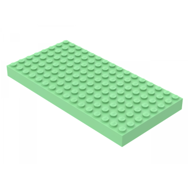 medium green brick 8 x 16