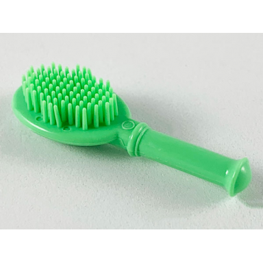 medium green scala utensil hairbrush