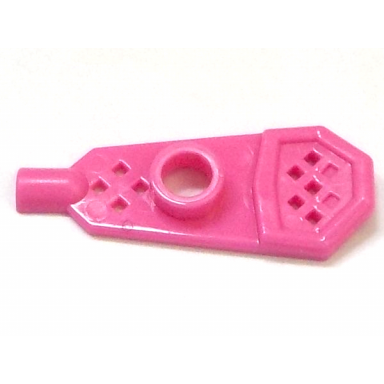 dark pink minifigure footgear snowshoe - short front end