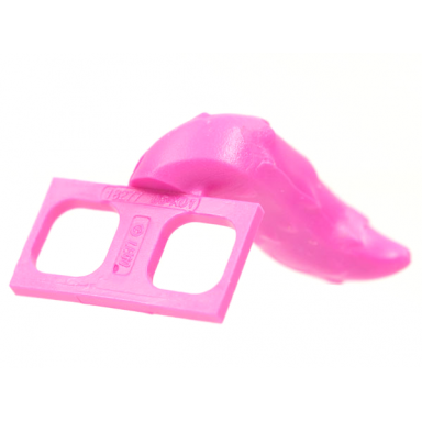 dark pink minifigure costume tail fluffy