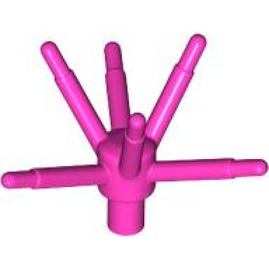 dark pink plant flower stem with bar and 6 stems