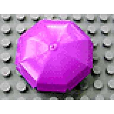 dark pink duplo umbrella top angled