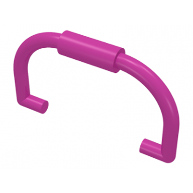 dark pink container bucket 2 x 2 x 2 handle