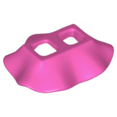dark pink minifigure skirt plastic