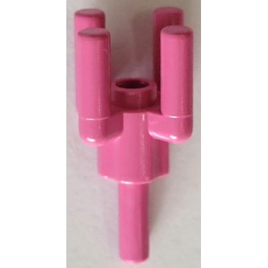 dark pink bar 1.2l with top stud and 4 bar arms up palm tree top