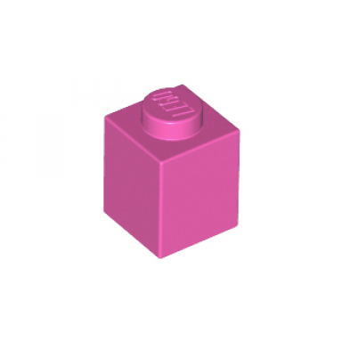 dark pink brick 1 x 1