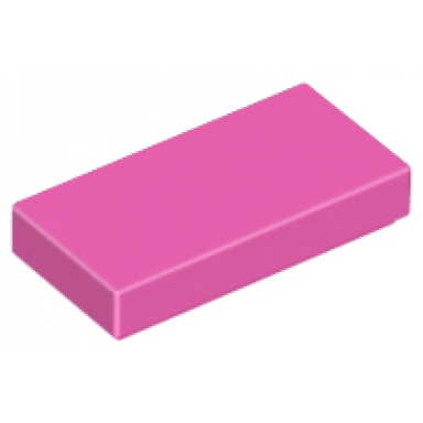 dark pink tile 1 x 2