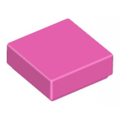 dark pink tile 1 x 1