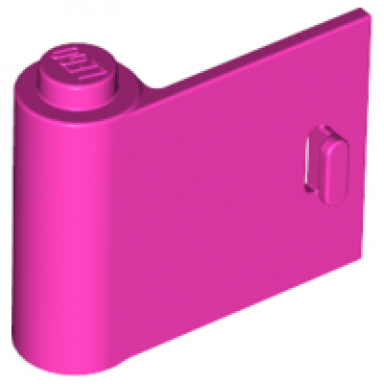 dark pink door 1 x 3 x 2 left
