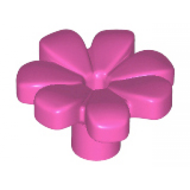 dark pink plant flower with bar and small pin hole