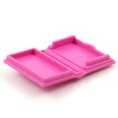 dark pink minifigure utensil book 2 x 3
