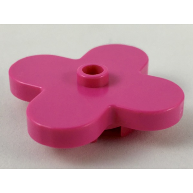 dark pink plant flower 4 x 4 rounded petals