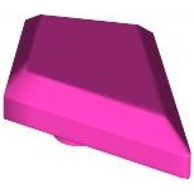 dark pink tile modified 1 x 2 diamond with bar